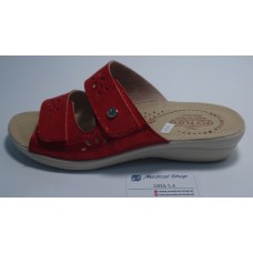 Fly flot Γυναικείο ανατομ.παπούτσι  456 ΚΟΚΚΙΝΟ